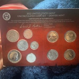 2022 Denver Mint coins